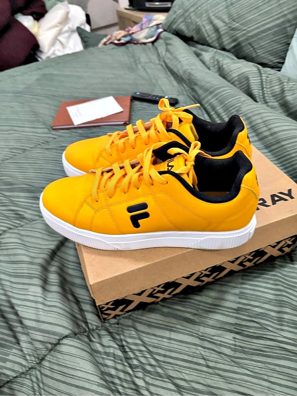Fila Yellow Sneakers US 8 NWT